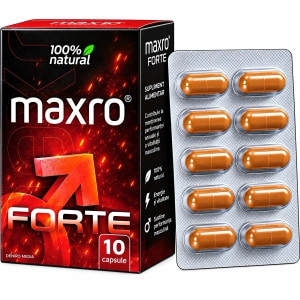 Pastile MaxRo FORTE Pentru Potență Bărbați 10 buc Pastile MaxRo FORTE Pentru Potență Bărbați 10 buc pe Sexlab.ro