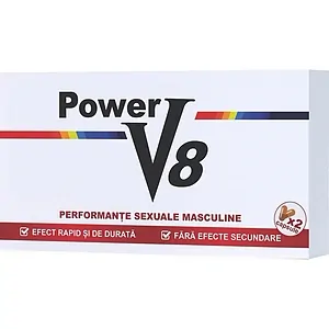 Pastile Pentru Erecție Și Potență Power V8 pe SexLab