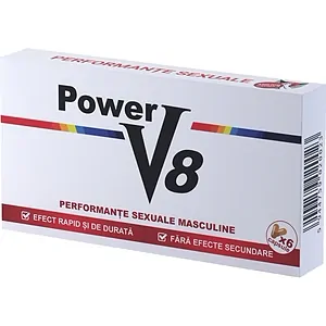 Pastile Pentru Erectie Si Potenta Power V8 6 cps pe SexLab