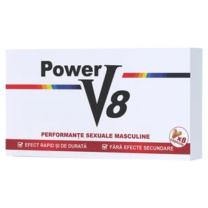 Pastile Pentru Erecție Și Potență Power V8 8buc pe Sexlab.ro