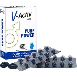 Pastile Potentă V-Activ Pentru Bărbați 20buc pe SexLab