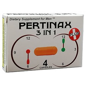 Pastile Potență Pertinax 3in1 Plus 4buc pe SexLab