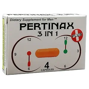Pastile Potență Pertinax 3in1 Plus 4buc pe SexLab