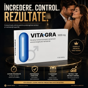Pastile Sex Prelungit și Întârziere Ejaculare 4capsule