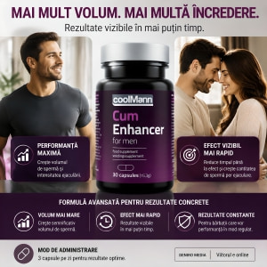 Pastile Volum Spermă Cum Enhancer 30 capsule