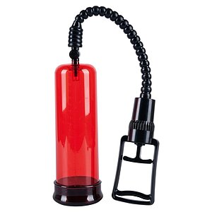 Penis Pump Air Control Roșu pe SexLab