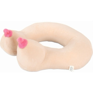 Pernă Cervicală Plush cu Formă de Sâni Pernă Cervicală Plush cu Formă de Sâni pe Sexlab.ro