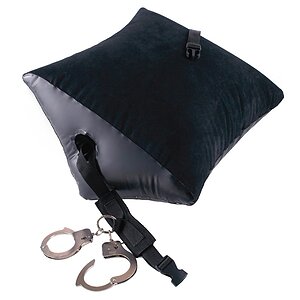 Pernă Gonflabilă Deluxe Position Master With Cuffs Negru