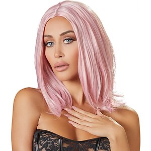 Perucă Cottelli Collection Wig Bob Roz pe SexLab