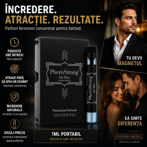 PheroStrong Concentrate — Parfum Feromoni Pentru Bărbați 1ml