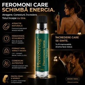 PheroStrong Parfum cu Feromoni Unisex 1 ml Aură Magnetică