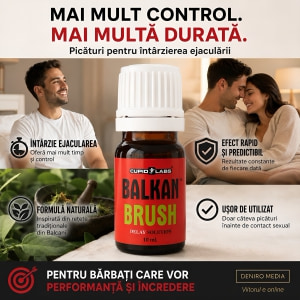 Picături Ejaculare Precoce Balkan Brush 5ml