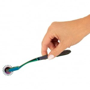 Pinwheel curcubeu Din Metal – Control Precis Compact Multicolor