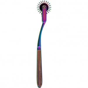 Pinwheel curcubeu Din Metal – Control Precis Compact Multicolor