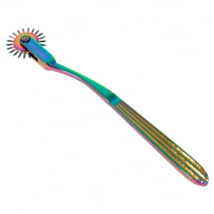 Pinwheel curcubeu Din Metal – Control Precis Compact Multicolor