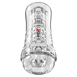 Pipedream PDX Elite ViewTube Plus - Vizibilitate Totală Transparent Pipedream PDX Elite ViewTube Plus - Vizibilitate Totală Transparent pe SexLab