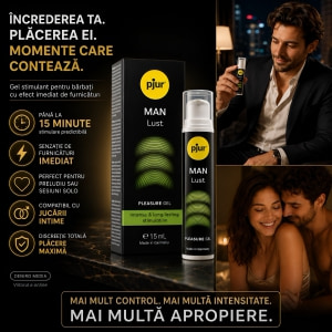 Pjur MAN Lust – Gel Stimulant Pentru Bărbați 15ml