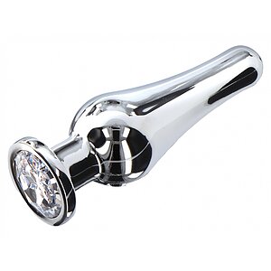 Plug Anal Diamond Bijou Large Argintiu pe Sexlab.ro