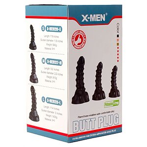 Plug Anal X-MEN Monster Plug 3 M Negru