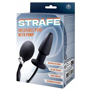 Plug Gonflabil NMC Reglabil cu Pompă și Supapă 15cm Negru