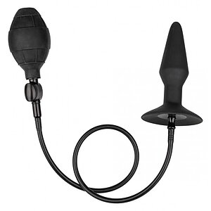 Plug Medium Inflatable Negru pe SexLab