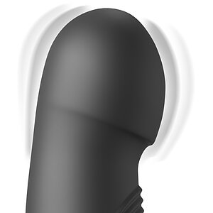 Pogo Thruster – Vibrator 3 Viteze, 10 Moduri, USB, Ventuză Negru