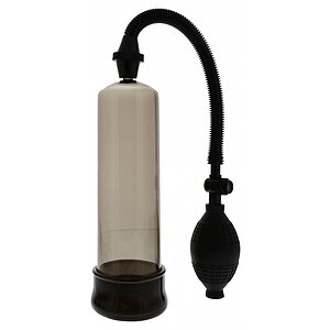 Pompă Penis PVC Și Latex Negru pe SexLab