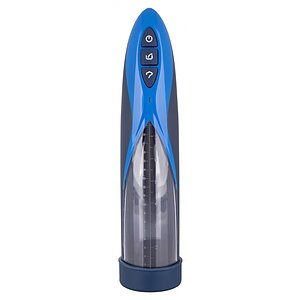 Pompa Penis Rechargeable Waterproof Albastru pe SexLab
