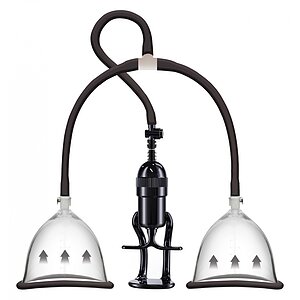 Pompa Vaccum She.E.O. Intensifică Sensibilitatea Bustului pe SexLab