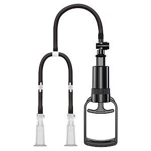 Pompiță Vacuum Pentru Sfârcuri Negru pe SexLab