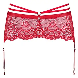 Portjartier Obsessive Loventy Roșu pe SexLab