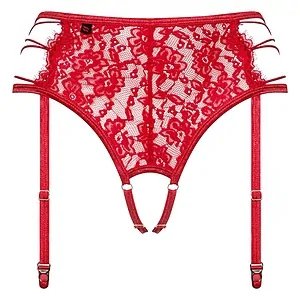 Portjartier Obsessive Rediosa Roșu pe SexLab