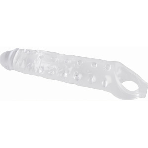 Prelungitor Crystal Skin Penis Sleeve Transparent pe Sexlab.ro