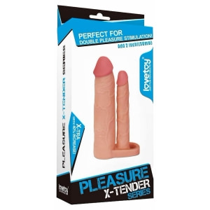 Prelungitor Double Penis Sleeve