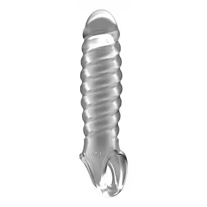 Prelungitor Penis No 32 Stretchy Extension Transparent pe SexLab