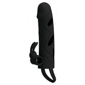Prelungitor Penis Pretty Love With Ball Strap Negru Prelungitor Penis Pretty Love With Ball Strap Negru pe Sexlab.ro