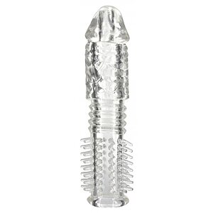 Prelungitor Penis Silicon Super Stretch Transparent pe SexLab