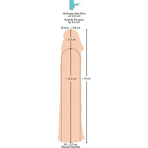 Prelungitor Penis Silicone Extension
