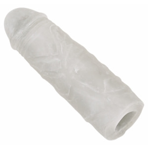 Prelungitor Penis Super Sleeve Transparent Prelungitor Penis Super Sleeve Transparent pe Sexlab.ro