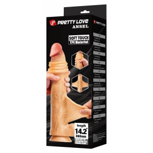 Pretty Love Ansel 36 cm Super Huge Dildo