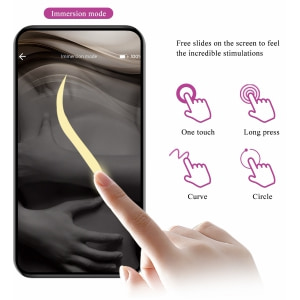 Pretty Love August Vibrator cu Aplicație 12 Funcții Mov
