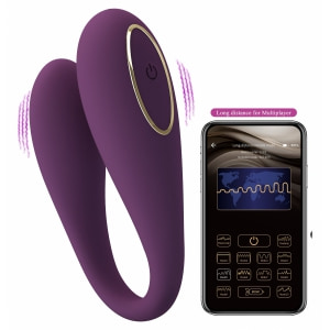 Pretty Love August Vibrator cu Aplicație 12 Funcții Mov Pretty Love August Vibrator cu Aplicație 12 Funcții Mov pe Sexlab.ro