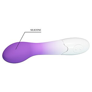 Pretty Love Bishop, Vibrator curbat Punct G, 30 Funcții Mov