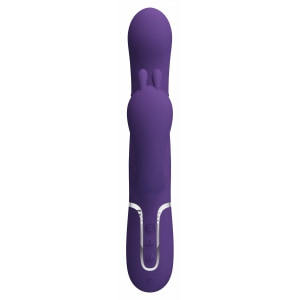Pretty Love Cammy Vibrator Triplu Reîncărcabil Mov