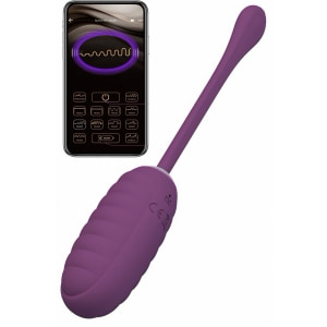 Pretty Love Casper Purple — Ou Vibrator 12 Moduri, USB Mov pe Sexlab.ro