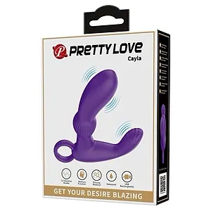 Pretty Love Cayla Purple - Masajer Prostată, 12 Funcții Pretty Love Cayla Purple - Masajer Prostată, 12 Funcții pe SexLab