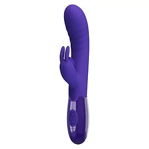 Vibrator Tip Rabbit Pentru Punctul G Si Clitoris Vibrator Compact Pentru Calatorii Reincarcabil