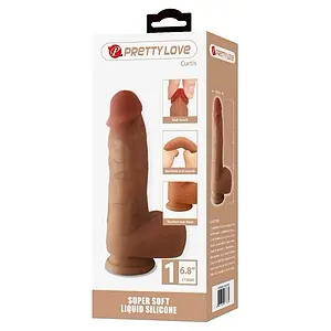 Dildo Realist Textura Venata Silicon