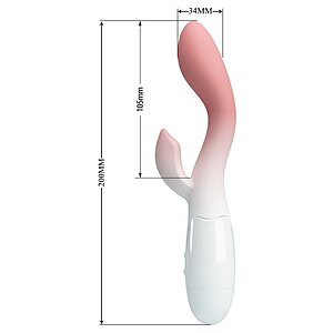 Pretty Love Debra – Stimulator Dual G și Clitoris, 30 Moduri Roz