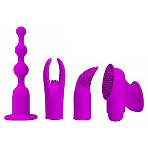 Set Vibratoare Pretty Love Joy Collection 4 în 1 Mov pe SexLab